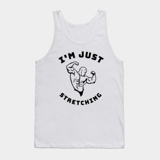 Men funny gym workout wear Tank Top